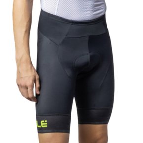 Bermuda de Ciclismo ALÉ Pragma Corsa Preta e Amarela