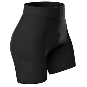 Bermuda de Ciclismo ERT Gel Feminina Preta Bermuda de Ciclismo ERT Gel Feminina Preta