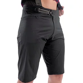 Bermuda de Ciclismo Furbo Enduro Trail Elétrica Preta