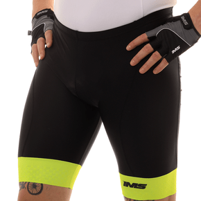 Bermuda de Ciclismo IMS Racing Ellite Gel Amarela Bermuda de Ciclismo IMS Racing Ellite Gel Amarela