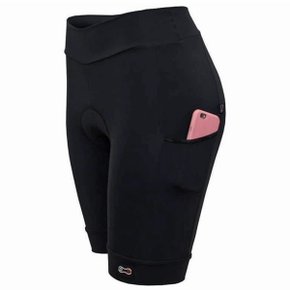 Bermuda de Ciclismo Marcio May Light Bag Feminina Preta Bermuda de Ciclismo Marcio May Light Bag Feminina Preta