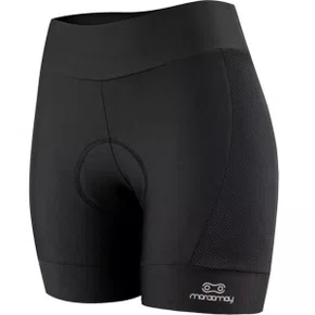 Bermuda de Ciclismo Marcio May Short Web One Feminina Preta Bermuda de Ciclismo Marcio May Short Web One Feminina Preta