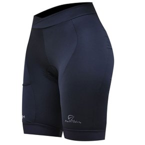 Bermuda de Ciclismo Mauro Ribeiro Pocket Feminina Preta Bermuda de Ciclismo Mauro Ribeiro Pocket Feminina Preta