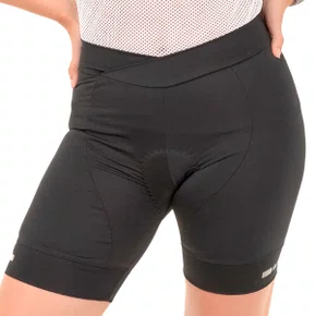 Bermuda de Ciclismo SportXtreme Comfort Feminino Preto