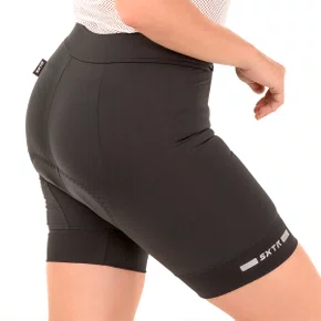 Bermuda de Ciclismo SportXtreme Comfort Feminino Preto