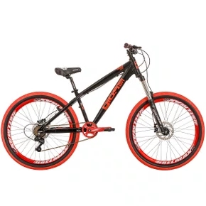 Bicicleta do Grau Gios 4Trix Hidráulica Shimano Suspensão 150mm Bicicleta do Grau Gios 4Trix Hidráulica Shimano Suspensão 150mm