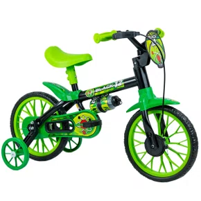 Bicicleta Infantil Nathor Black Aro 12