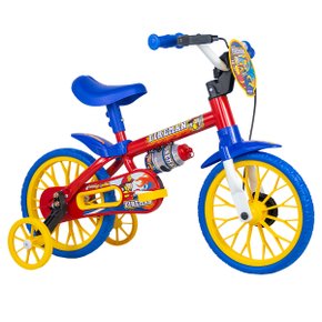 Bicicleta Infantil Nathor Fireman Aro 12 Bicicleta Infantil Nathor Fireman Aro 12