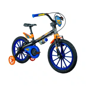 Bicicleta Infantil Nathor Hot Wheels Aro 16 Preto Bicicleta Infantil Nathor Hot Wheels Aro 16 Preto