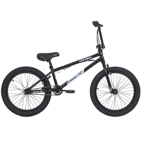 Bicicleta Pro-X BMX Série 20 Aro 20 Preta e Branca Bicicleta Pro-X BMX Série 20 Aro 20 Preta e Branca