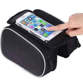 Bolsa de Quadro para Bicicleta Rontek Alforje para Celular Bolsa de Quadro para Bicicleta Rontek Alforje para Celular