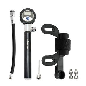 Bomba Ar de Bicicleta Rontek BBP-018 Mini Digital 120 PSI Bomba Ar de Bicicleta Rontek BBP-018 Mini Digital 120 PSI