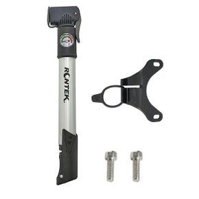 Bomba Ar de Bicicleta Rontek BBP-012 Mini Manômetro 160 PSI Bomba Ar de Bicicleta Rontek BBP-012 Mini Manômetro 160 PSI