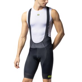 Bretelle de Ciclismo ALÉ Pragma Corsa Preto e Amarelo