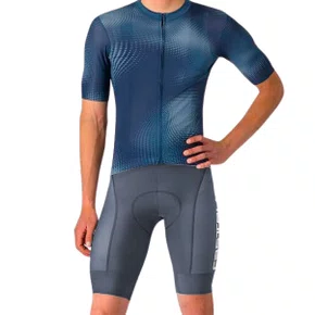 Bretelle de Ciclismo Castelli Competizione 2 Cinza