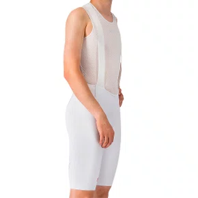 Bretelle de Ciclismo Castelli Free Aero Race S Branco