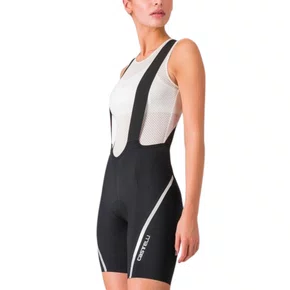 Bretelle de Ciclismo Castelli Velocissima 3 Feminino Preto