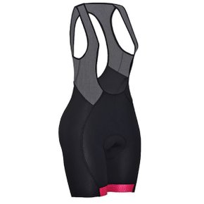 Bretelle de Ciclismo ERT Lady Gel Feminino Preto e Rosa Bretelle de Ciclismo ERT Lady Gel Feminino Preto e Rosa