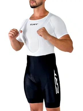 Bretelle de Ciclismo ERT Racing Gel Preto Bretelle de Ciclismo ERT Racing Gel Preto