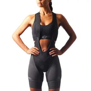 Bretelle de Ciclismo Mauro Ribeiro Carbon Evolution Preto Feminino Bretelle de Ciclismo Mauro Ribeiro Carbon Evolution Preto Feminino