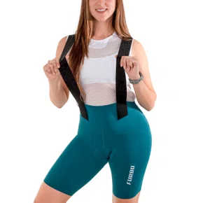 Bretelle de Ciclismo Furbo Unique 2.0 Feminino Azul