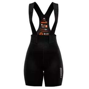 Bretelle de Ciclismo Furbo Unique 2.0 Feminino Preto