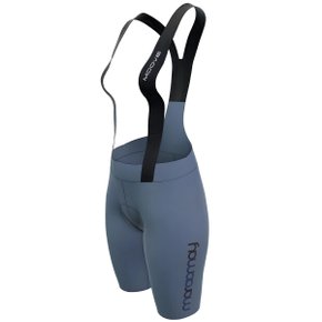 Bretelle de Ciclismo Marcio May Moove Holográfico Feminino Gel Cinza