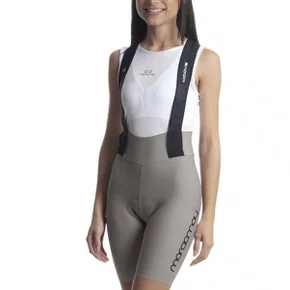 Bretelle de Ciclismo Marcio May Moove Saturno Feminino Cinza