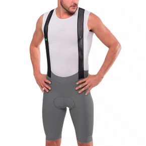 Bretelle de Ciclismo Marcio May Moove Up Cinza