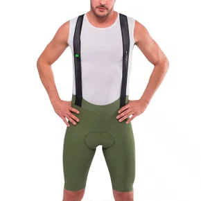 Bretelle de Ciclismo Marcio May Moove Up Verde Militar