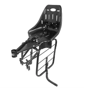 Cadeirinha Infantil de Bicicleta Altmayer com Bagageiro AL384PT Traseira Cadeirinha Infantil de Bicicleta Altmayer com Bagageiro AL384PT Traseira