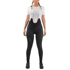 Calça Bretelle de Ciclismo Free Force Performance Feminina Preta Calça Bretelle de Ciclismo Free Force Performance Feminina Preta