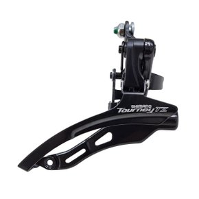 Câmbio Dianteiro de Bicicleta Shimano Tourney FD-TZ500 7 vel Puxa por Baixo Câmbio Dianteiro de Bicicleta Shimano Tourney FD-TZ500 7 vel Puxa por Baixo