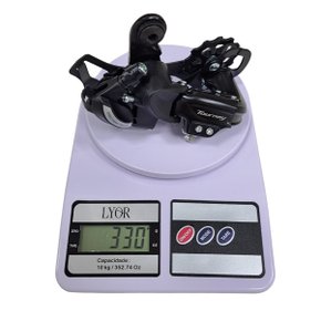 Câmbio Traseiro de Bicicleta Microshift XLE 11 M665M 11 Vel - Bike