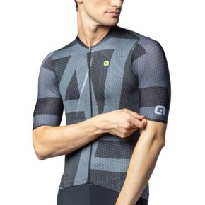Camisa de Ciclismo ALÉ Games Synergy Preta