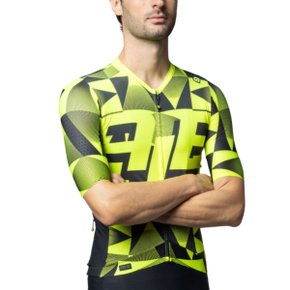 Camisa de Ciclismo ALÉ Multiverso Amarela