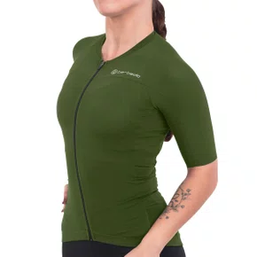 Camisa de Ciclismo Barbedo Trabzon Vanguard Feminina Verde Camisa de Ciclismo Barbedo Trabzon Vanguard Feminina Verde