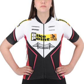 Camisa de Ciclismo Marcio May Sport Bike Point Floripa Feminino Branco