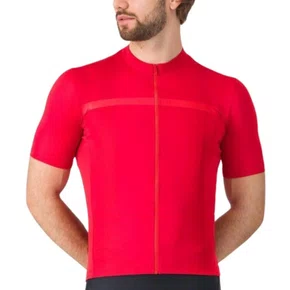 Camisa de Ciclismo Castelli Classifica Vermelha
