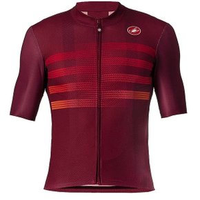 Camisa de Ciclismo Castelli Endurance Pro Vermelha