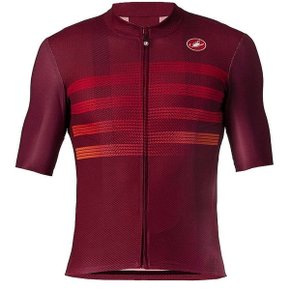 Camisa de Ciclismo Castelli Endurance Pro Vermelha