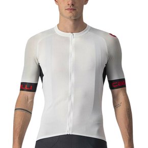 Camisa de Ciclismo Castelli Entrata VI Branca