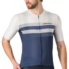 Camisa de Ciclismo Castelli Simbolo Azul
