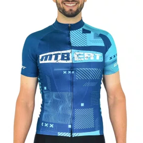 Camisa de Ciclismo ERT Classic MTB Azul