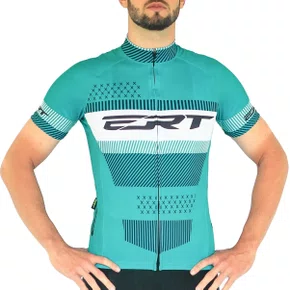 Camisa de Ciclismo ERT Classic Verbi Azul