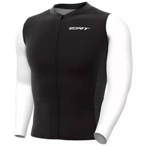 Camisa de Ciclismo ERT Euro Quartzo Negro Manga Longa Camisa de Ciclismo ERT Euro Quartzo Negro Manga Longa