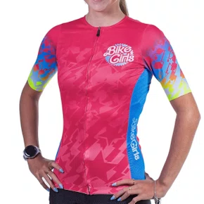 Camisa de Ciclismo ERT Lady Barbie Feminina