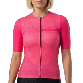 Camisa de Ciclismo ERT Lady Feminina Rosa