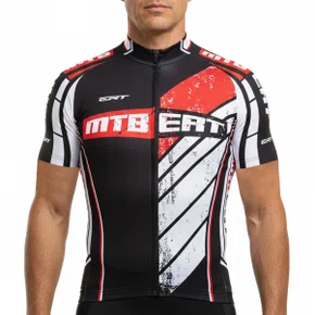 Camisa de Ciclismo ERT Classic MTB Vermelha