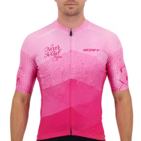 Camisa de Ciclismo ERT New Elite Never Forget Rosa